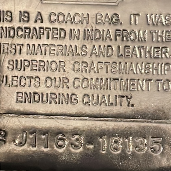 Authentic Coach signature Crossbody Messenger bag. Never used. bag. - Picture 3 of 6